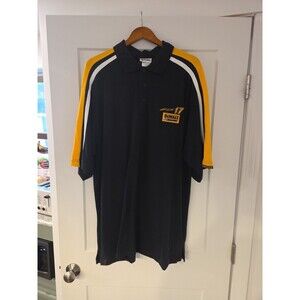 #73 Chase Authentic Men Polo XL Black Matt Kenseth Dewalt Racing Embroidered